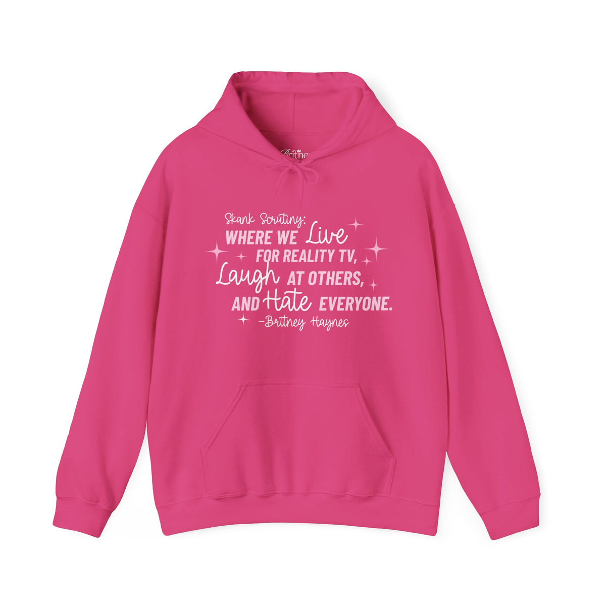Skank Scrutiny Hoodie