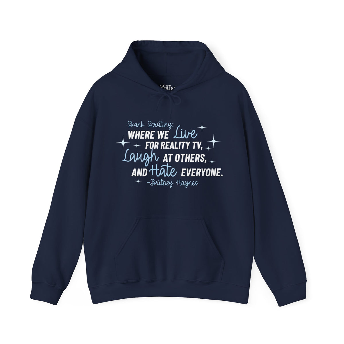 Skank Scrutiny Hoodie