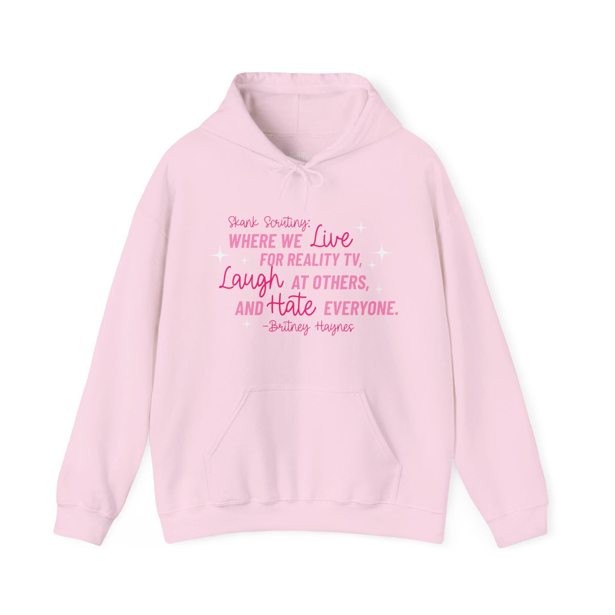Skank Scrutiny Hoodie