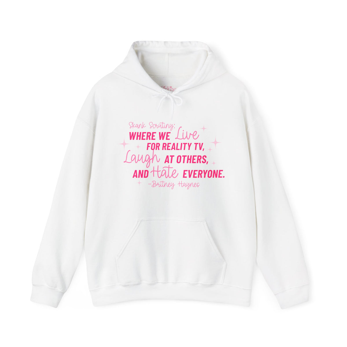Skank Scrutiny Hoodie
